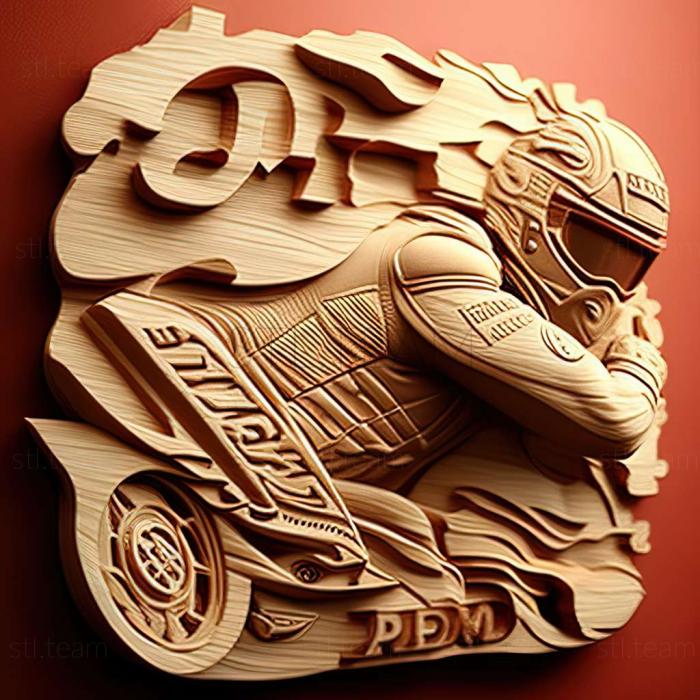 3D модель Гра MotoGP 0910 (STL)